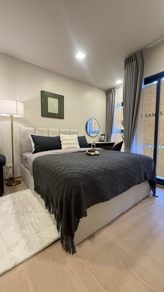bedroom of The Base Urban Rama9