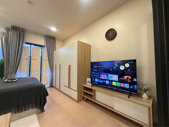 bedroom and living room of The Base Urban Rama9