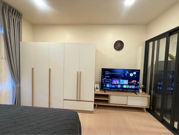 bedroom and room interior of The Base Urban Rama9