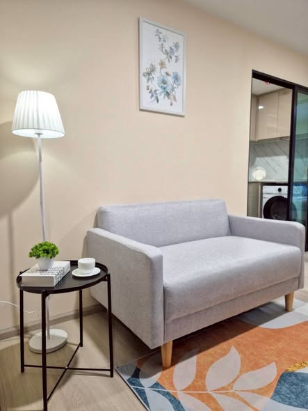 living room of The Belgravia @ Ratchada17 (Sale Office)