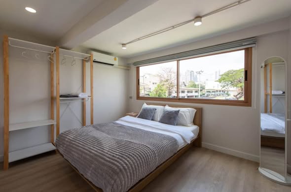 bedroom and room interior of The Boulevard Ekkamai