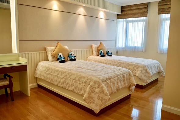 bedroom of The Cadogan Private Residence