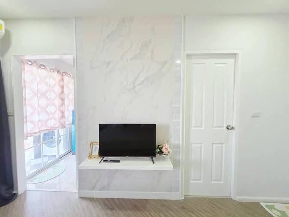 living room and room interior of THE CANALE condo by mobius