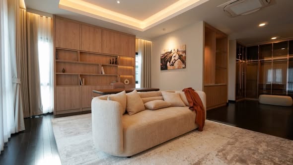 bedroom and living room of THE CITY บางนา2 | THE CITY BANGNA 2 BY AP THAI