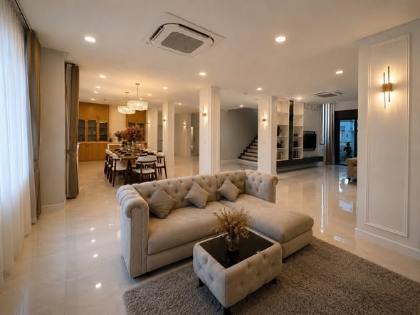 living room of THE CITY บางนา2 | THE CITY BANGNA 2 BY AP THAI