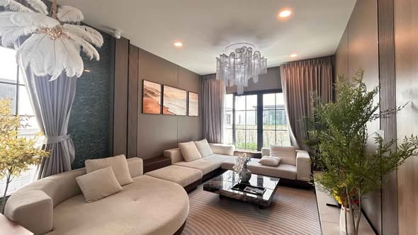 living room and bedroom of THE CITY บางนา2 | THE CITY BANGNA 2 BY AP THAI