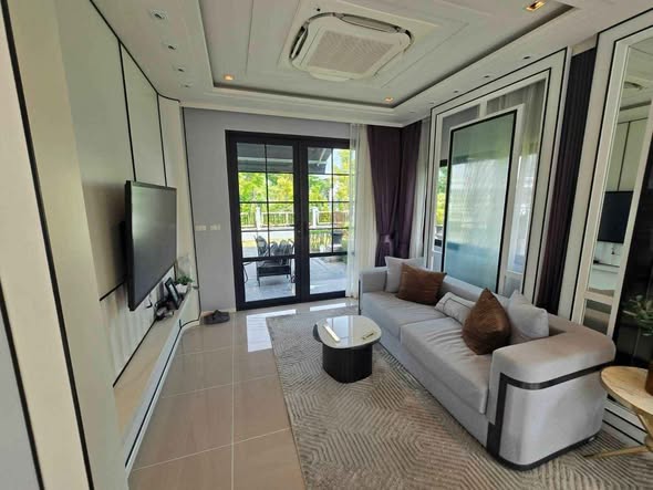 bedroom and living room of The City Bangna