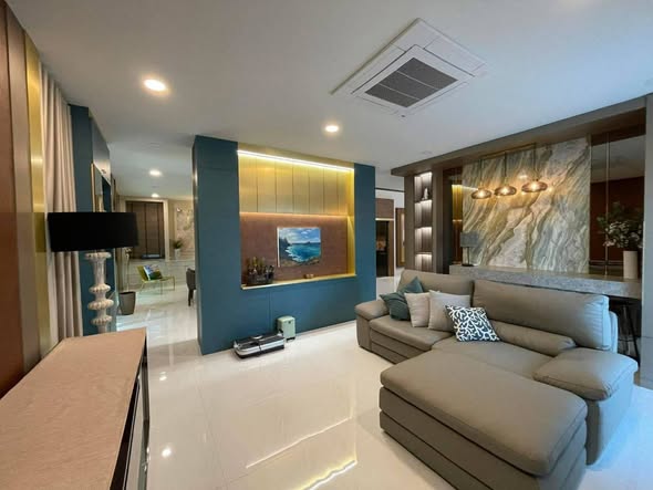 bedroom and living room of The City Bangna