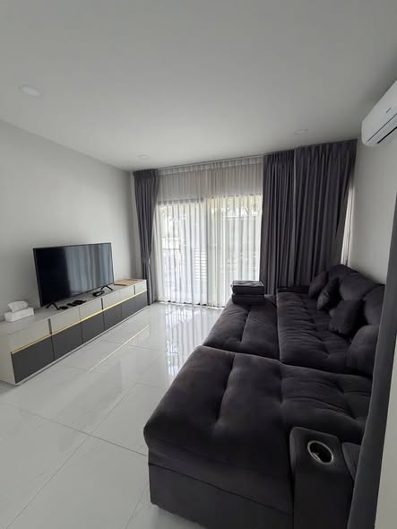 living room and bedroom of The City Watcharapol