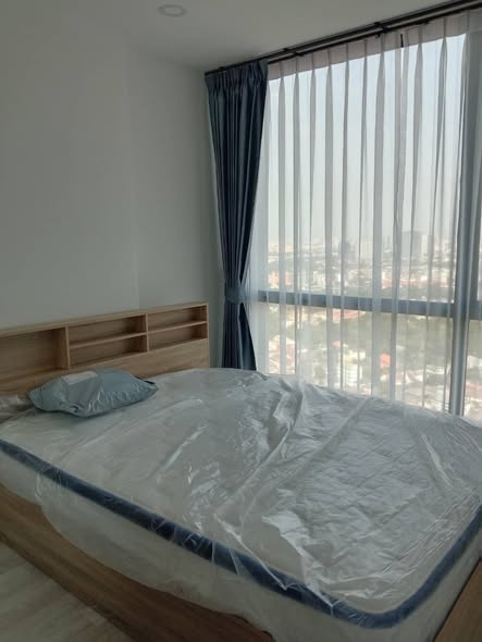 bedroom of The Clev Riverline Chaophraya – Wong Sawang