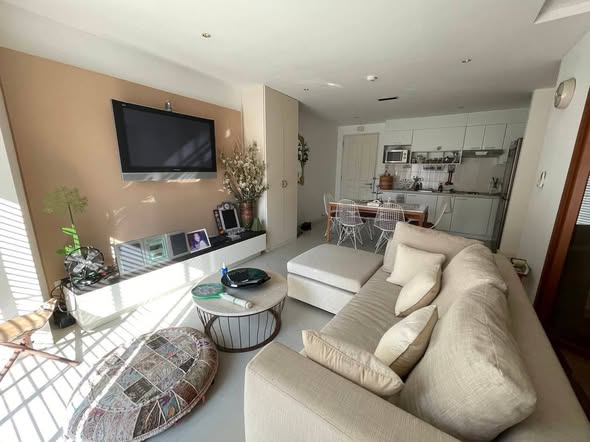 living room of The Clover