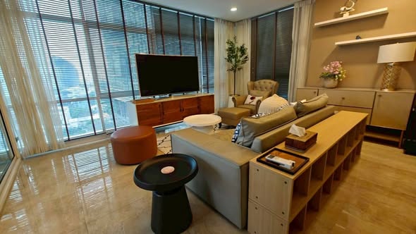 living room of The Coast Bangkok
