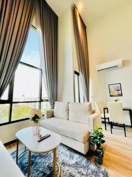 living room of The Collect Ratchada 32