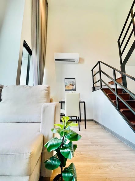 living room of The Collect Ratchada 32