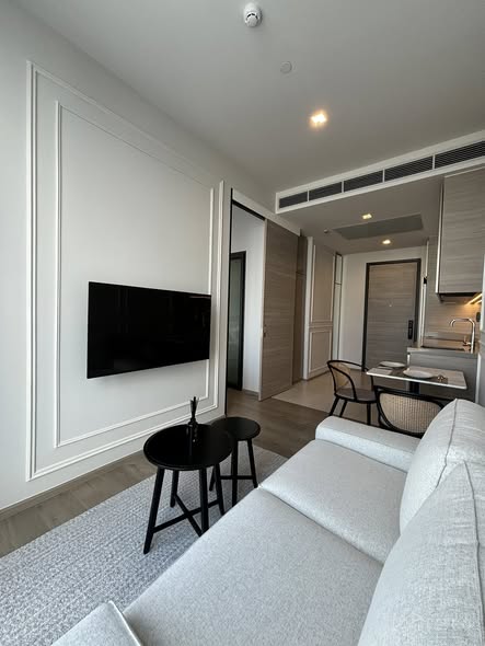 bedroom and living room of The Crest Park Residences