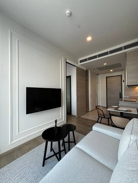 bedroom and living room of The Crest Park Residences
