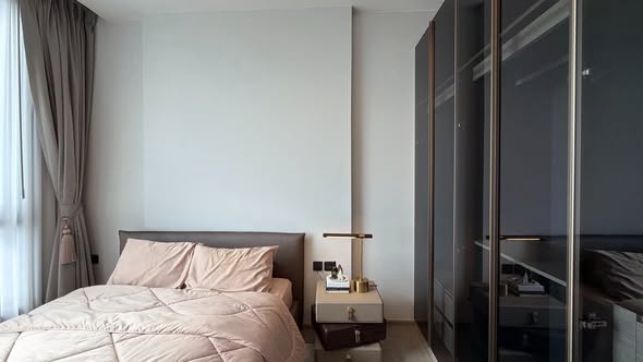bedroom and room interior of The Crest Park Residences