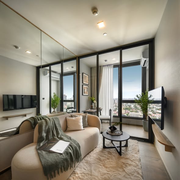 living room of The Crest Park Residences