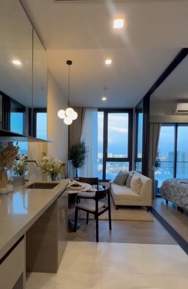 living room and room interior of The Crest Park Residences