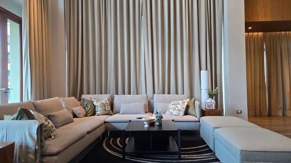 living room of The Crest Ruamrudee