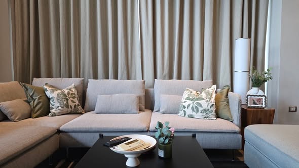 living room of The Crest Ruamrudee