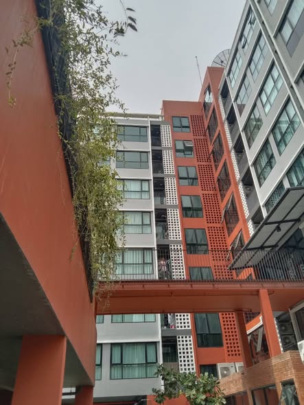 fire escape of The Cube Loft Srinakarin