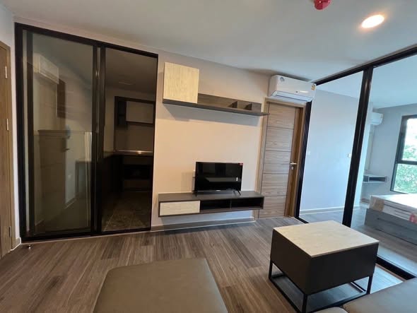 living room and room interior of The Cube Loft Srinakarin