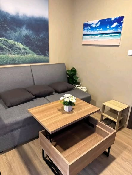 living room and room interior of The cube south Chaeng Watthana