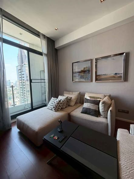 living room and bedroom of The Diplomat 39
