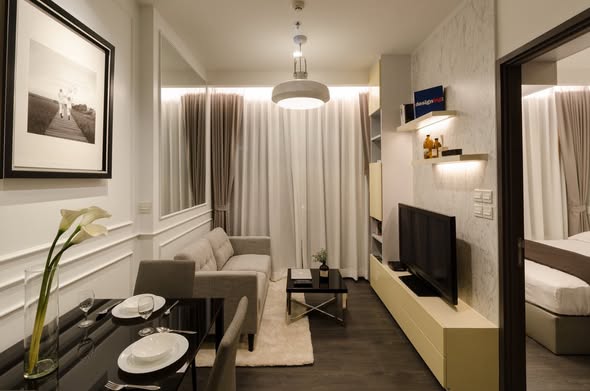 bedroom of The Edge Sukhumvit 23