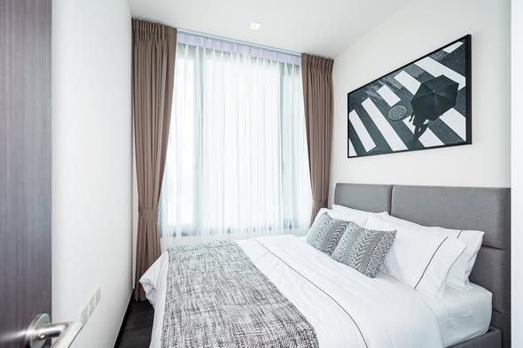 bedroom of The Edge Sukhumvit 23