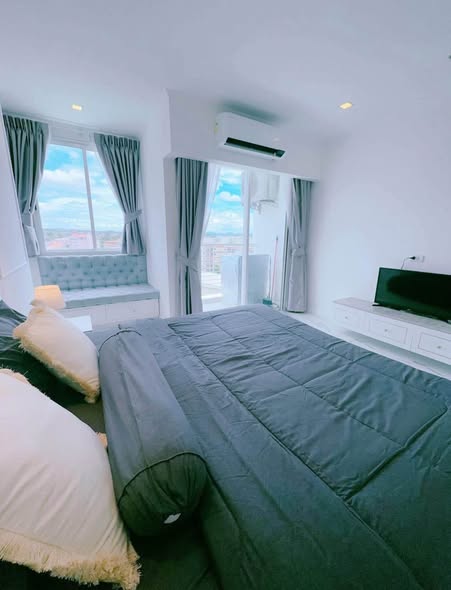 bedroom of The Empire Tower Pattaya ดิ เอ็มไพร์ ทาวเวอร์ พัทยา