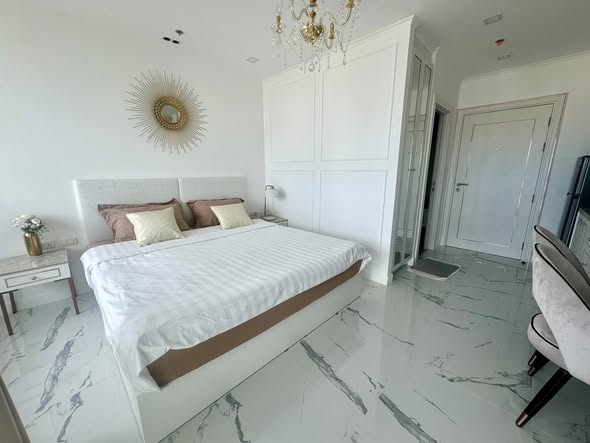 bedroom of The Empire Tower Pattaya ดิ เอ็มไพร์ ทาวเวอร์ พัทยา