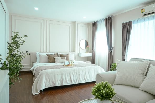 bedroom of The Escape Condominium – ดิ เอสเคป คอนโดมิเนียม