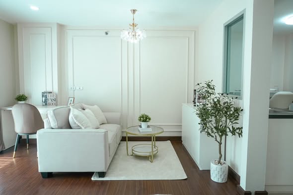 living room of The Escape Condominium – ดิ เอสเคป คอนโดมิเนียม