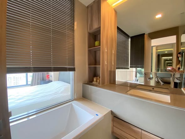 bedroom and room interior and bathroom of THE ESSE ASOKE