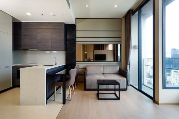kitchen of THE ESSE ASOKE