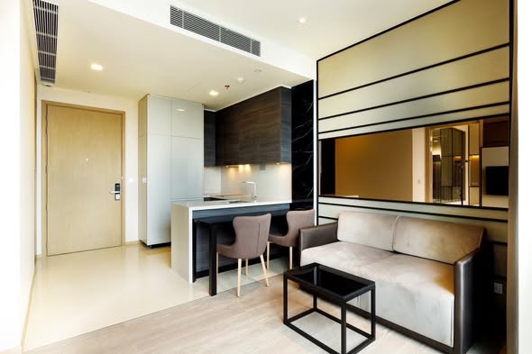 living room and bedroom and room interior of THE ESSE ASOKE