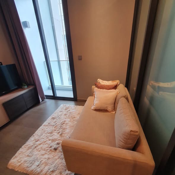 bedroom and living room of THE ESSE at SINGHA COMPLEX