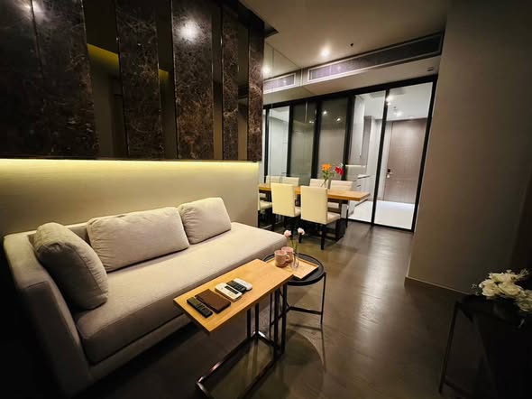 living room of THE ESSE at SINGHA COMPLEX