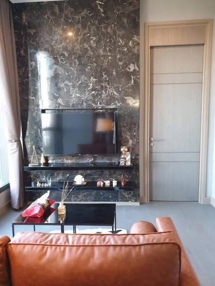living room of THE ESSE at SINGHA COMPLEX