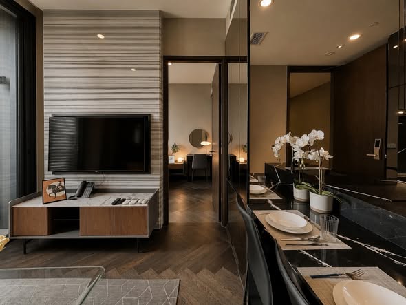 bathroom of THE ESSE Sukhumvit 36