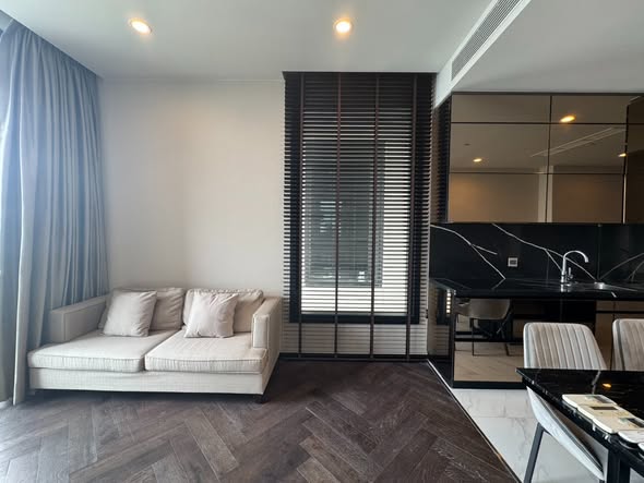 bedroom and living room and room interior of THE ESSE Sukhumvit 36