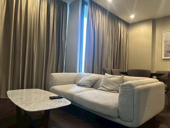 living room of THE ESSE Sukhumvit 36