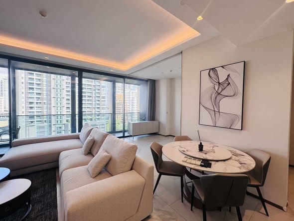 living room of The Estelle Phrom Phong
