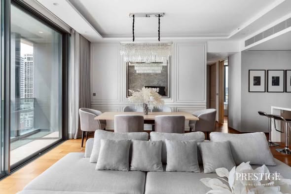 living room of The Estelle Phrom Phong