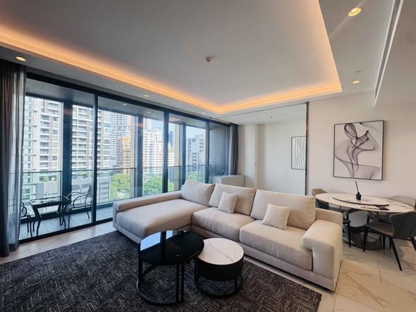 living room of The Estelle Phrom Phong