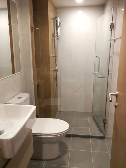 room interior and bathroom of The Excel Hideaway Sukhumvit 71