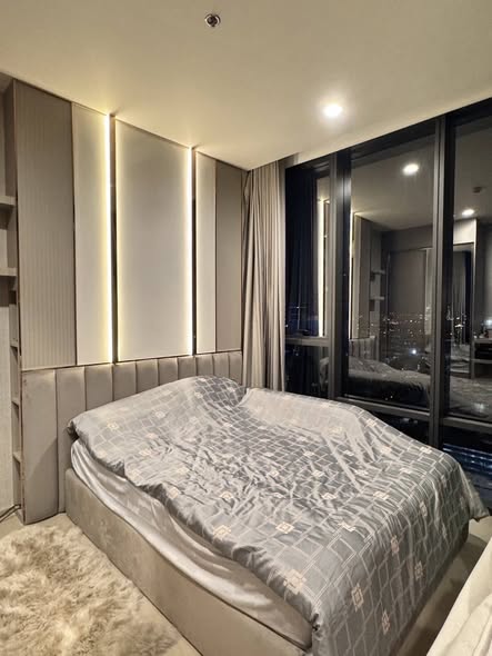 bedroom of THE EXTRO Phayathai-Rangnam