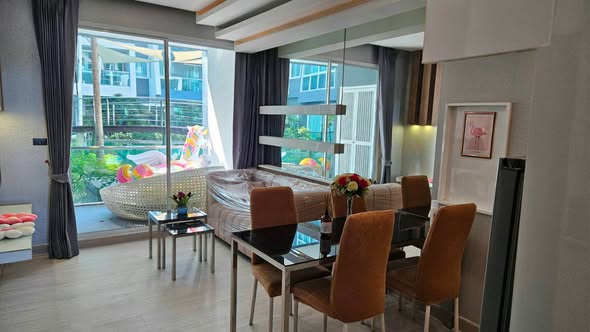 living room of The Feelture Condominium